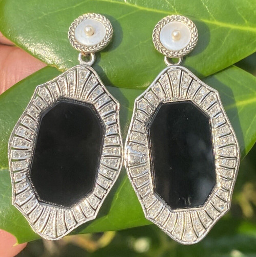 Art deco diamant ohrringe - deco,